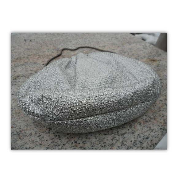 Du Val Silver Evening Hand Chain Bag Clasp Purse Hong Kong Du-Val Retro Vintage - Picture 8 of 8